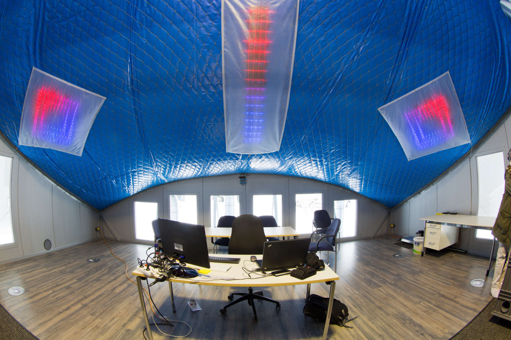 Eisbärbau, Textilien, Solar