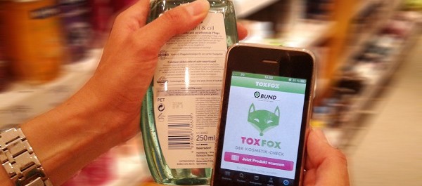 Kosmetik, BUND; ToxFox-App
