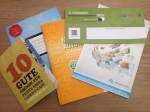 Werbemittel, Flyer, Broschüren, Werbung, Marketing