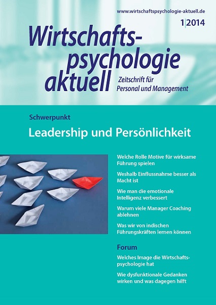 Wirtschaftspsychologie Aktuell