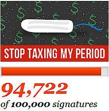 stop taxing my period, tampon, dad bod