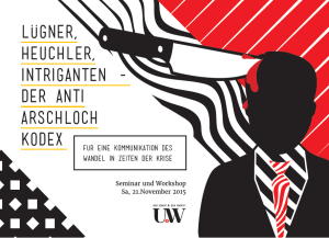 arschloch, anti-arschloch-kodex, aak, seminar, workshop, frankfurt