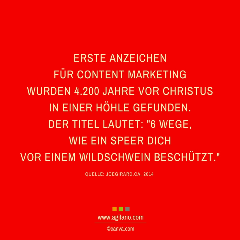 Content Marketing, Anzeichen, Marketing