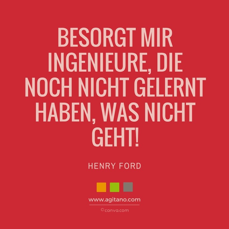Henry Ford mit Ingenieure, die noch nicht gelernt AGITANO