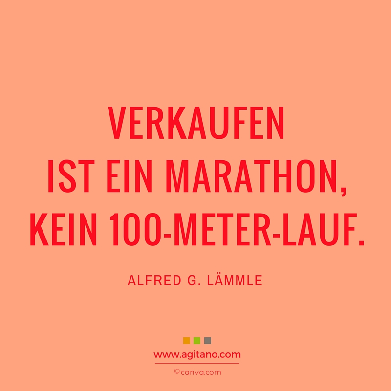 Verkaufen, Marathon, Vertrieb