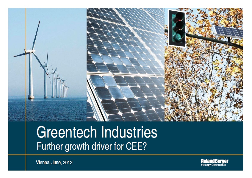 Greentech, Industries, Umwelt,