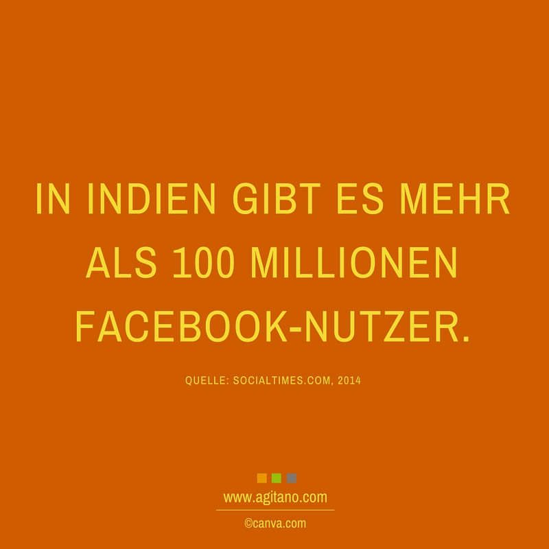 Indien, Facebook, User