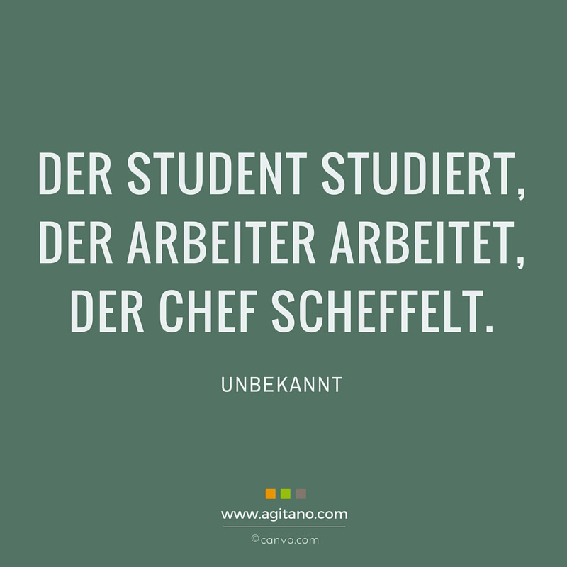 Student, Management, Arbeit, Humor, Lustiges