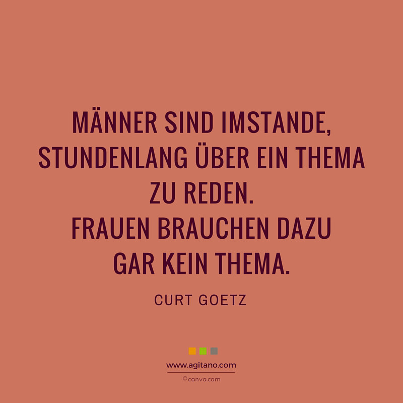 Curt Goetz Männer sind imstande AGITANO