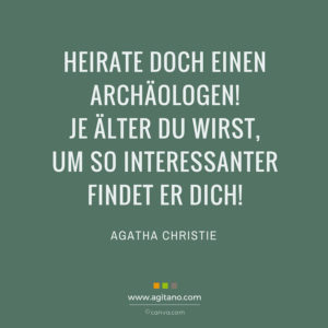 Agatha Christie Heirate doch ein AGITANO