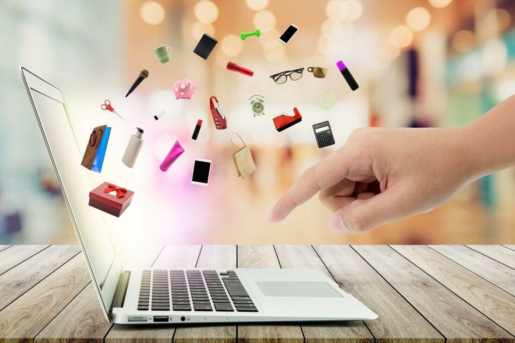 Amazon FBA Produkte fliegen in den Laptop