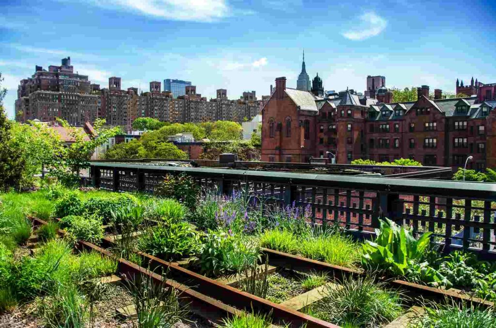 Highline Park in New York