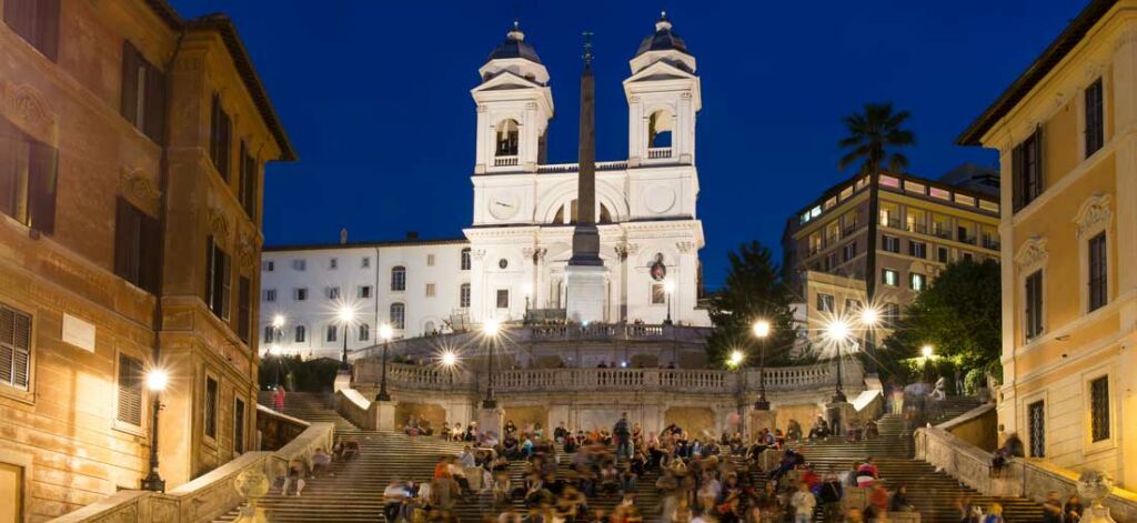 Platz Piazza di Spagna in Rom, Italien