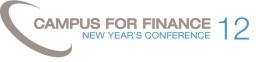 Campus for Finance – New Year’s Conference an der WHU - Otto Beisheim School of Management in Vallendar